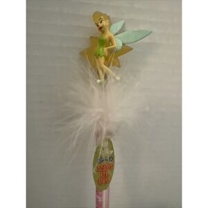 Disney Light Up‎ Tinker Bell  Jiggly Pen with tags Vintage